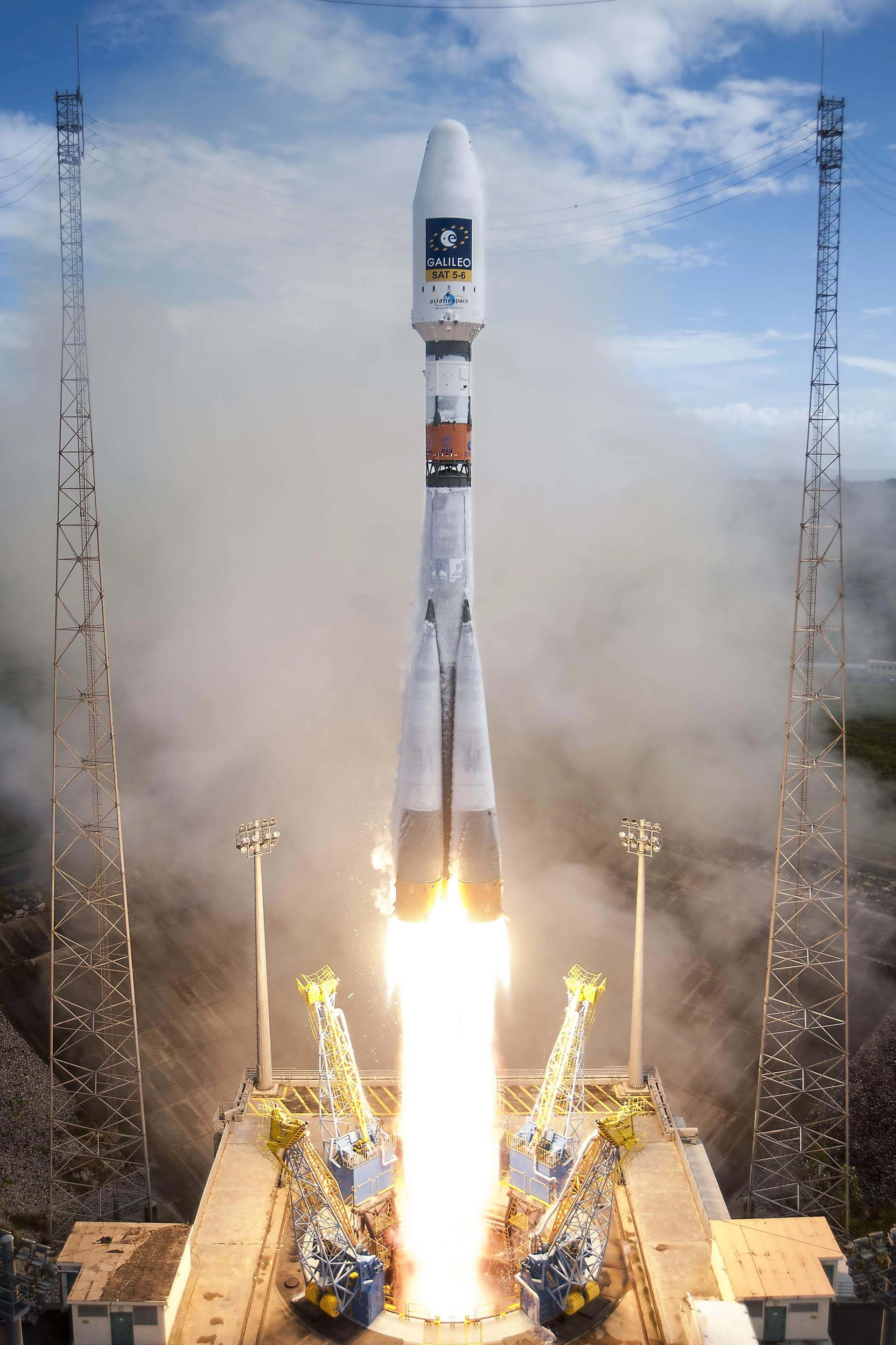 Bild einer Soyuz STB Fregat Rakete