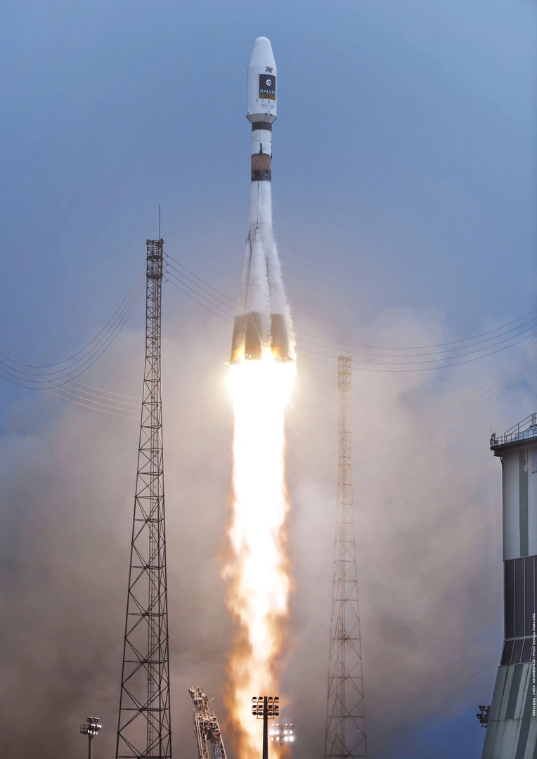 Bild einer Soyuz STA Fregat Rakete