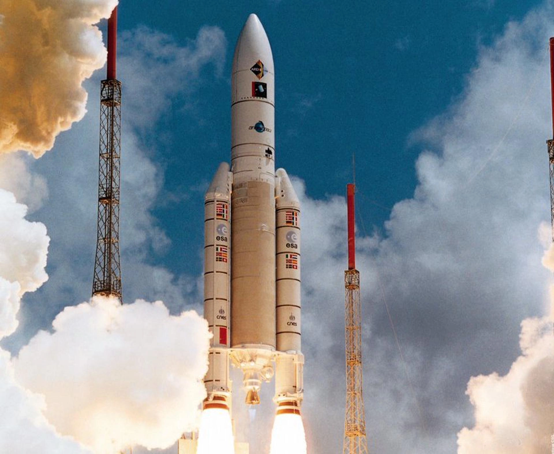 Bild einer Ariane 5 G Rakete